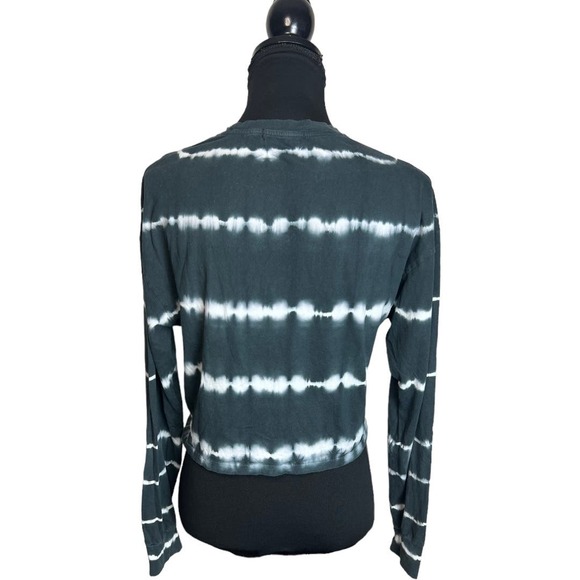 Adika Long Sleeve Oversized Crop Top Tie Dye XS - Picture 2 of 4